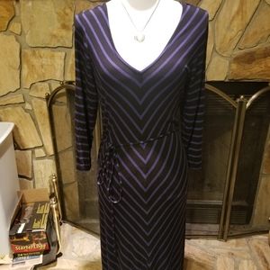 Motherhood Maternity V-neck Maxi Dress Size L